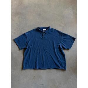 Elwood Blue Polo Oversize Shirt Sz XL